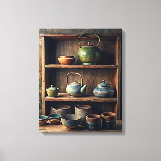 Wabi Sabi Art Leinwanddruck (Vorderseite)