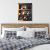 Wabi Sabi Art Leinwanddruck (Insitu (Schlafzimmer))
