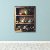 Wabi Sabi Art Leinwanddruck (Insitu (Holzboden))