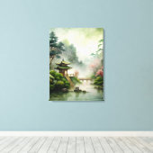 Wabi Sabi Art Leinwanddruck (Insitu (Holzboden))