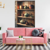 Wabi Sabi Art Leinwanddruck (Insitu (Wohnzimmer))