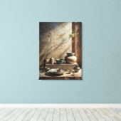 Wabi Sabi Art Leinwanddruck (Insitu (Holzboden))