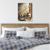 Wabi Sabi Art Leinwanddruck (Insitu (Schlafzimmer))