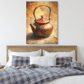 Wabi Sabi Art Leinwanddruck (Insitu (Schlafzimmer))