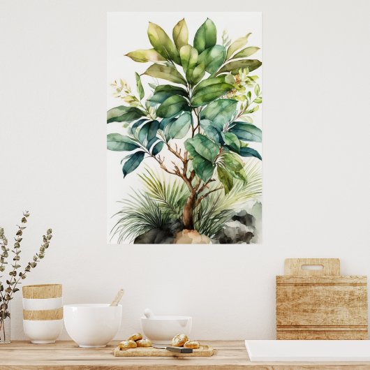 Wabi-Sabi Art Poster (Küche)