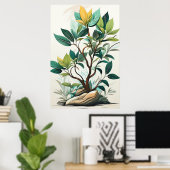 Wabi-Sabi Art Poster (Heimbüro)