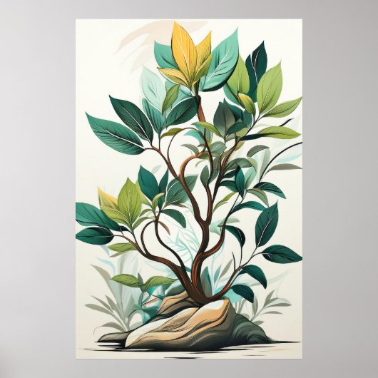 Wabi-Sabi Art Poster (Vorne)