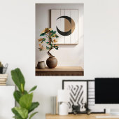 Wabi-Sabi Art Poster (Heimbüro)