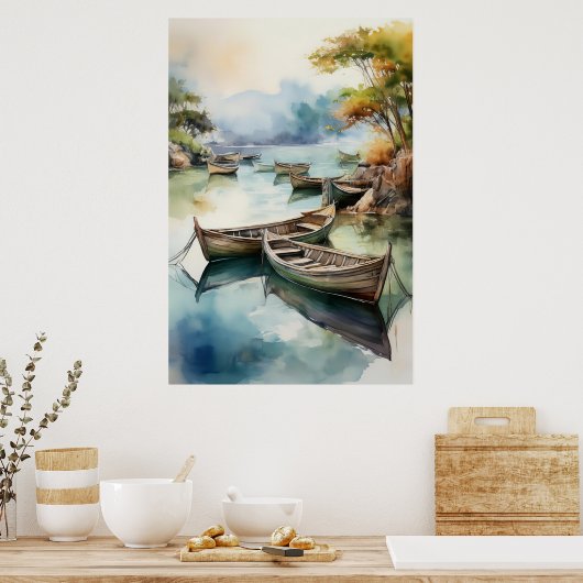 Wabi-Sabi Art Poster (Küche)