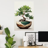 Wabi-Sabi Art Poster (Heimbüro)