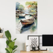 Wabi-Sabi Art Poster (Heimbüro)