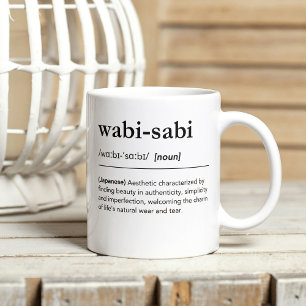 Wabi-Sabi definiert Japan Kultur Kunst Kaffeetasse