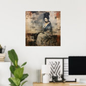 Wabi Sabi Japanisch Art Poster (Heimbüro)