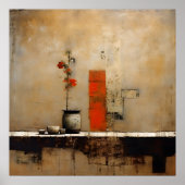 Wabi Sabi Japanisch Art Poster (Vorne)