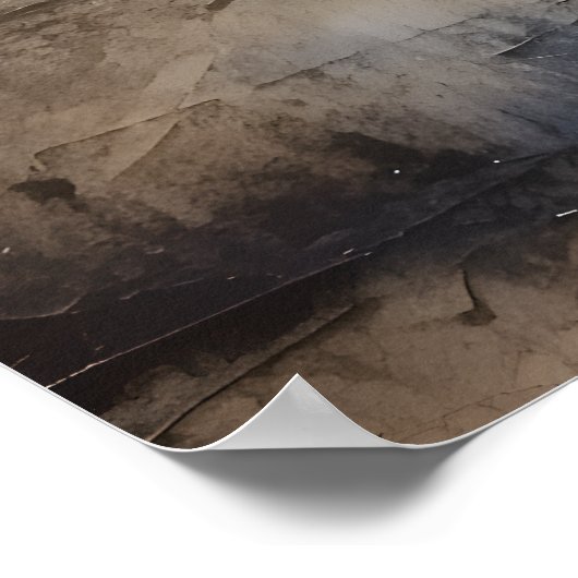 Wabi Sabi Japanisch Art Poster (Ecke)