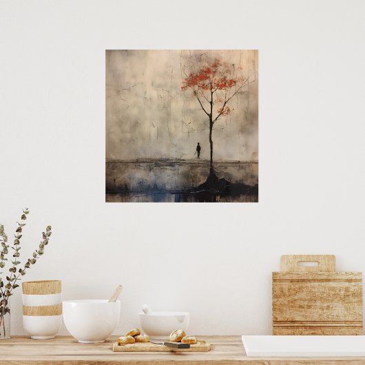 Wabi Sabi Japanisch Art Poster (Küche)