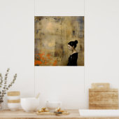 Wabi Sabi Japanisch Art Poster (Küche)