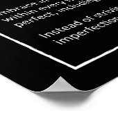 Wabi-Sabi - Japanisches Erfolgskonzept Poster (Ecke)