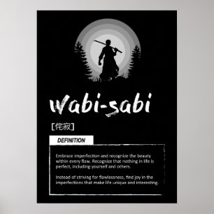 Wabi-Sabi - Japanisches Erfolgskonzept Poster
