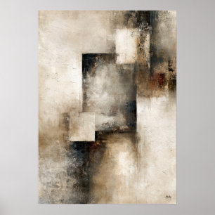 Wabi-Sabi Schleier der Stille Modernes Japanisches Poster