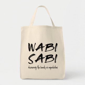 Wabi sabi tragetasche