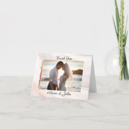 Wabi Sabi Watercolor Kanji Foto Save the Date Dankeskarte