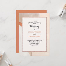 Wabi Sabi Wedding Einladung