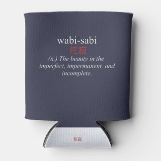 Wabi-Sabi Zen Shirt Buddhistische Ästhetik Dosenkühler