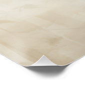 Wabisabi Aesthetic Bamboo Poster (Ecke)