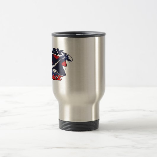 WABX Luft-As-Tasse Reisebecher (Mittel)