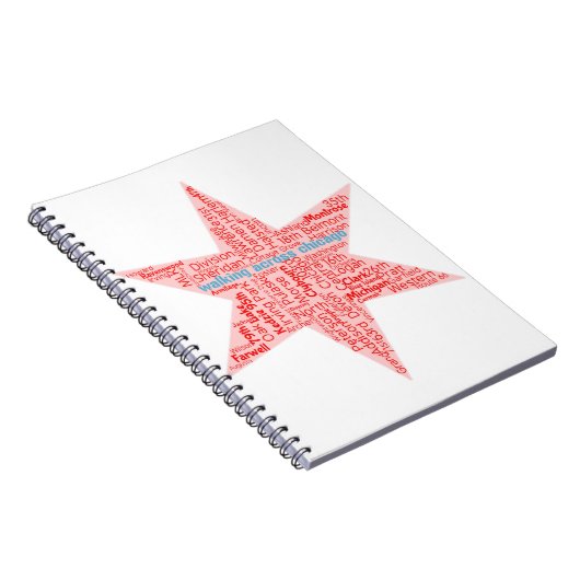 WAC Chicago Star Notebook Notizblock (Rechte Seite)