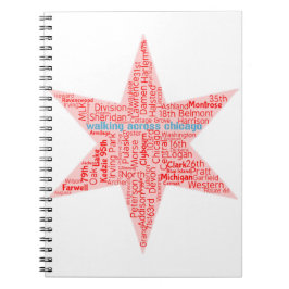 WAC Chicago Star Notebook Notizblock