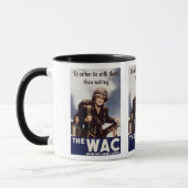 WAC einziehenplakat Tasse (Links)