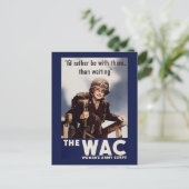 WAC POSTKARTE (Stehend Vorderseite)