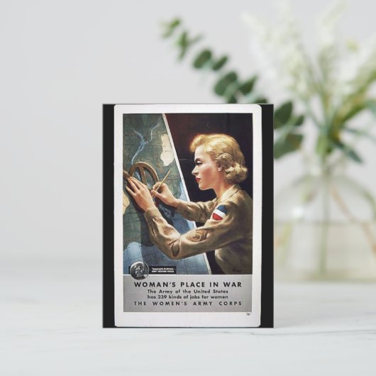 Wac Postkarte (Stehend Vorderseite)