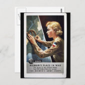 Wac Postkarte (Vorne/Hinten)