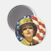 WAC-Rekrutierungspapier Magnet (Vorderseite/Rückseite)