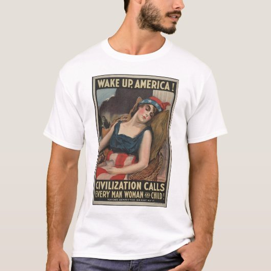 Wach auf-1917 T-Shirt (Vorderseite)