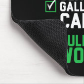 Wach auf, besiege Gallenblasenkrebs, beherrsche di Mousepad (Ecke)