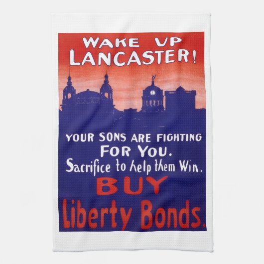 Wach auf Lancaster Handtuch (Vertikal)
