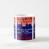 Wach auf Lancaster Kaffeetasse (Mittel)