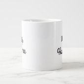 Wach auf, Schöner Geschenktasse Jumbo-Tasse (Vorderseite)