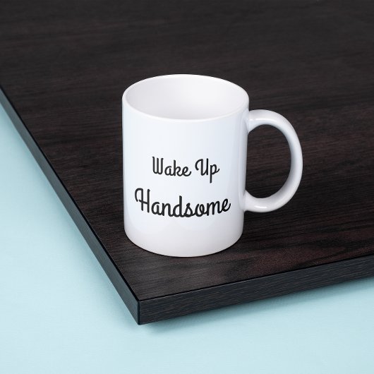 Wach auf, Schöner Geschenktasse Jumbo-Tasse