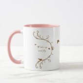 Wach auf und fliege Tasse (Links)
