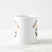 Wach auf und riech den Kaffee Kaffeetasse (Mittel)