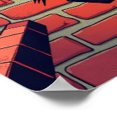 WACH! Pop Art Comic Style Poster (Ecke)