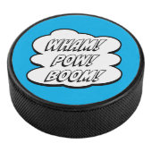 WACH! POW! BOOM! Comic Book Inspiriert Hockey Puck (3/4)