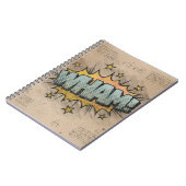 WACH! Vintages Comic Buch Steampunk Pop Kunst (Linke Seite)