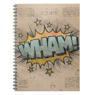 WACH! Vintages Comic Buch Steampunk Pop Kunst