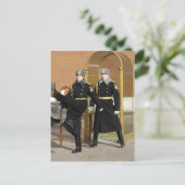 Wache Postkarte (Stehend Vorderseite)